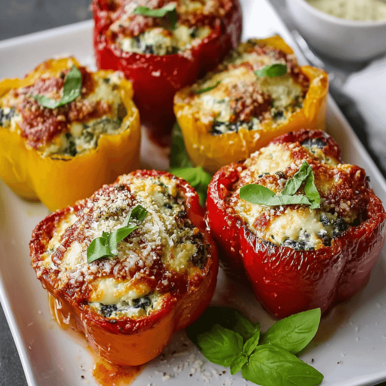 Ricotta-Stuffed Peppers Recipe