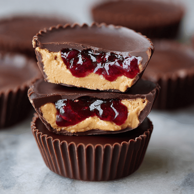 Peanut Butter & Jelly Cups Recipe