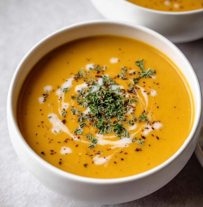 Creamy & Comforting Butternut Squash Soup Recipe
