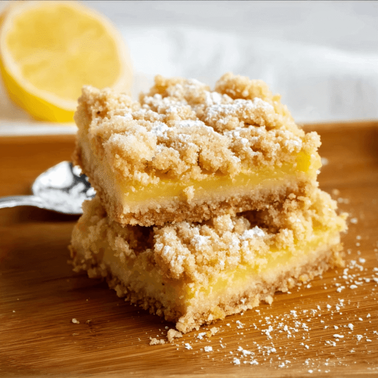 Lemon Crumb Bars Recipe