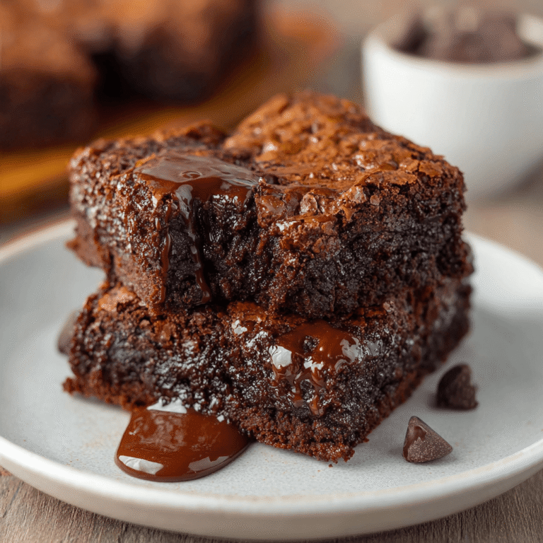 Fudgy Chocolate Brownies Recipe