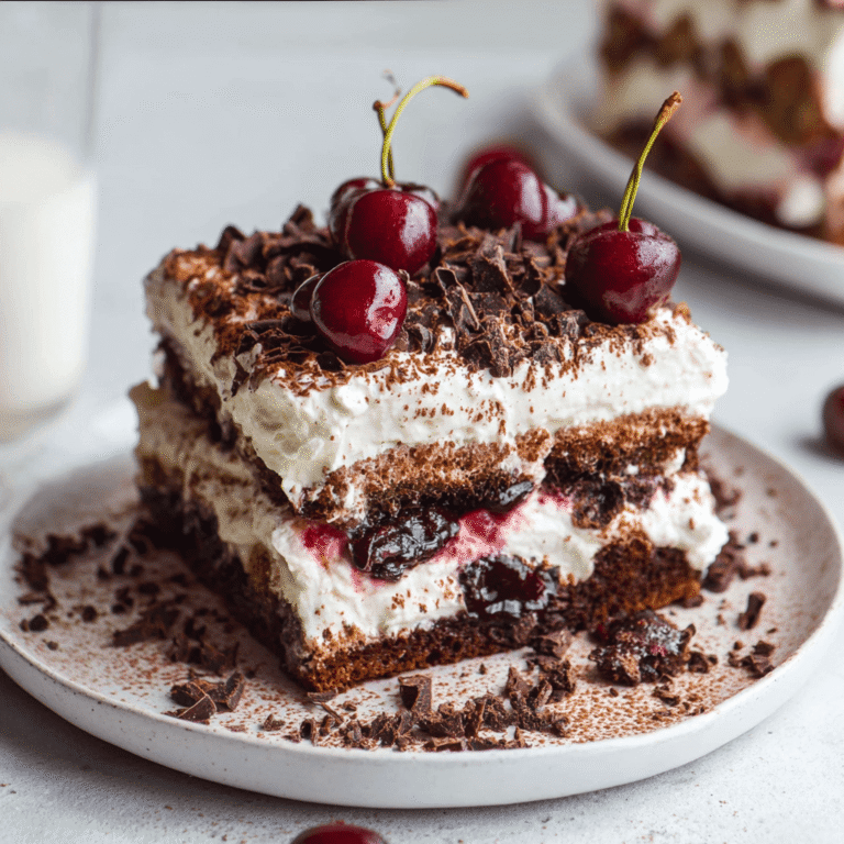 Black Forest Tiramisu Recipe