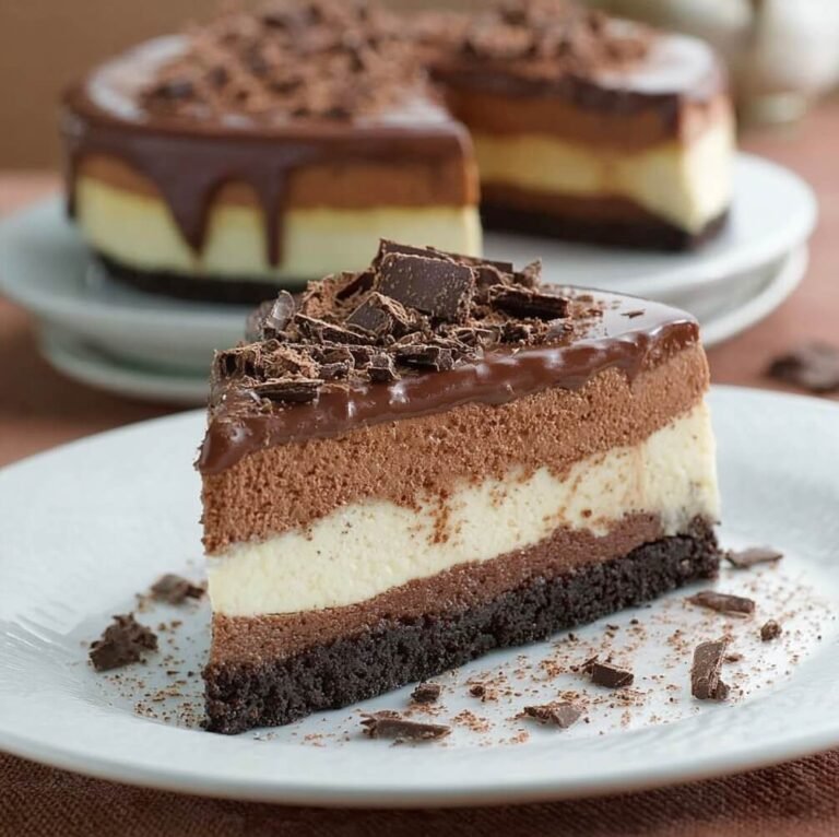 Triple Chocolate Cheesecake Recipe