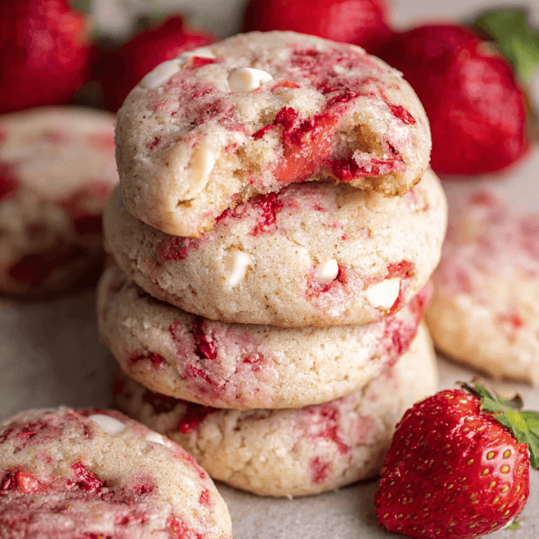 Strawberry Cheesecake Cookies Recipe