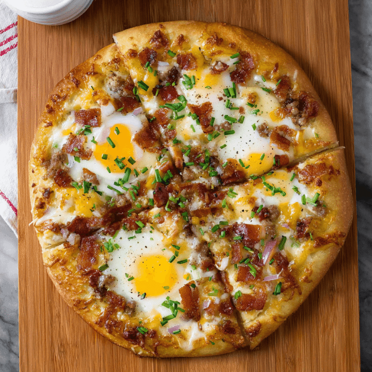 Breakfast Pizza Recipe