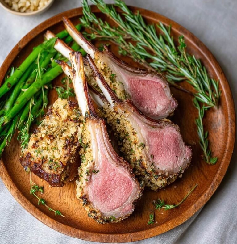 Air Fryer Rack of Lamb Recipe