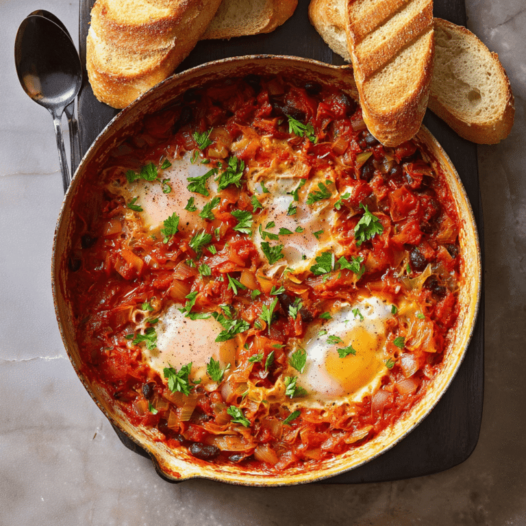 Kimchi and Beans Shakshuka Recipe