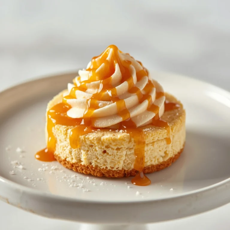 Close-up of Copycat Crumbl Salted Caramel Cheesecake Cookies dessert with glossy finish and elegant toppings
