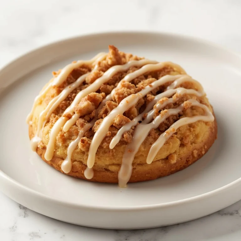 Close-up of Delectable Gilmore Girls Coffee Cake Cookies Recipe dessert with glossy finish and elegant toppings