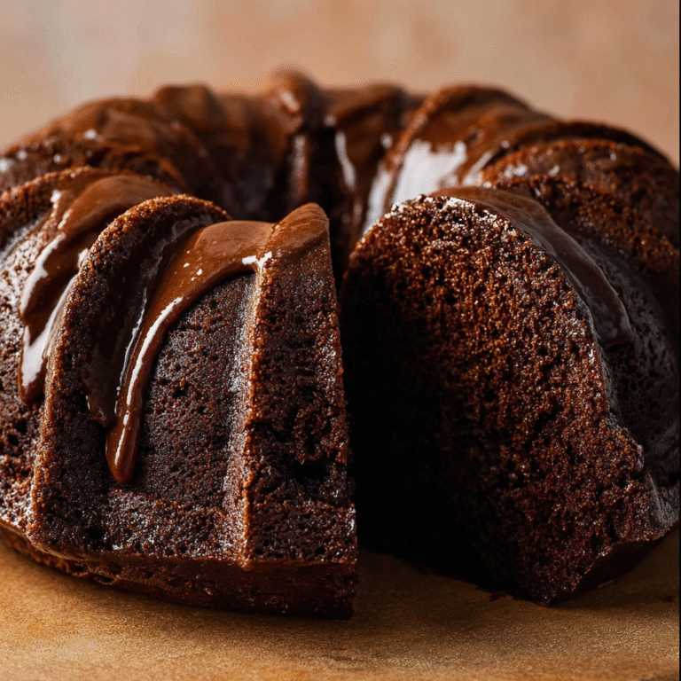How to Make a Rich, Glossy Chocolate Pound Cake