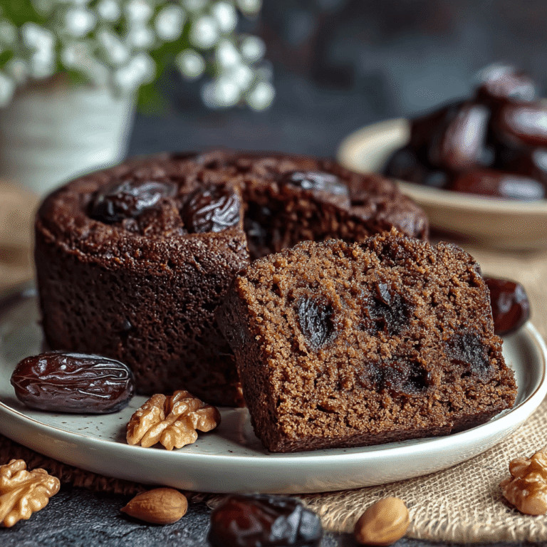 Decadent Chocolate Date Cake: The Perfect Fudgy Recipe