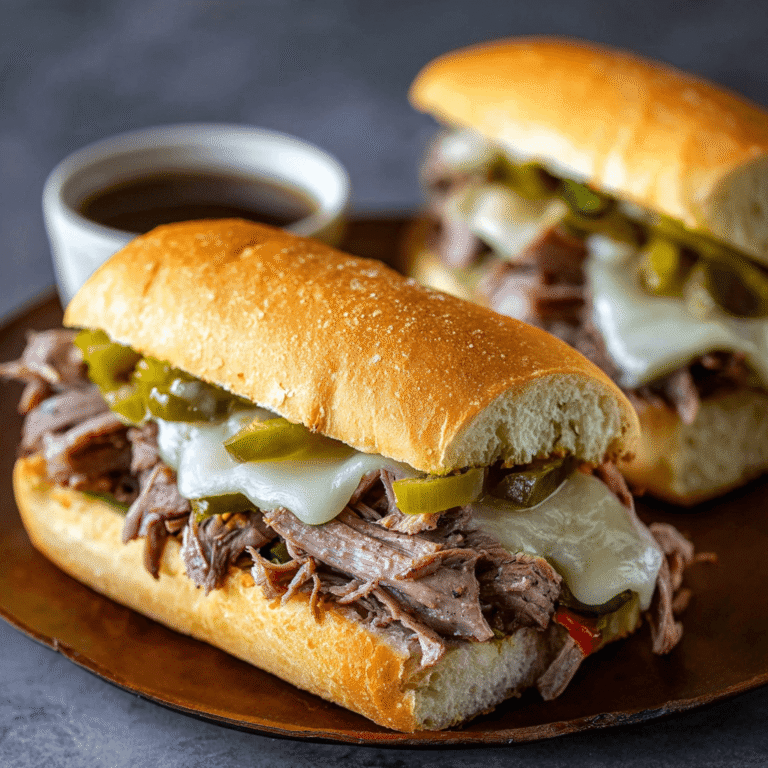 How to Make Authentic Italian Beef Sandwiches