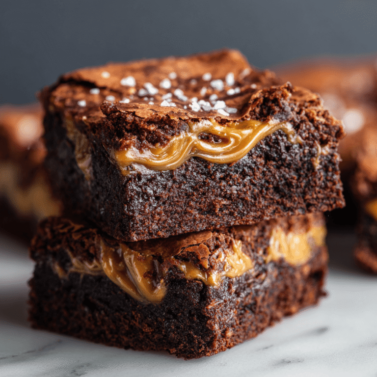 Fudgy Miso Caramel Brownies: A Perfect Salty-Sweet Recipe