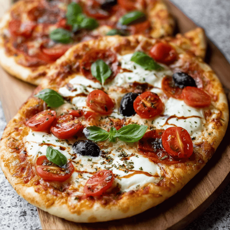 15-Minute Naan Pizza: Your Go-To Weeknight Recipe