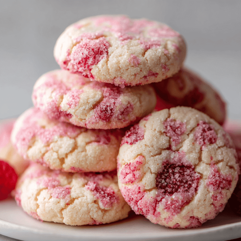 Soft Gluten-Free Raspberry Sugar Cookies