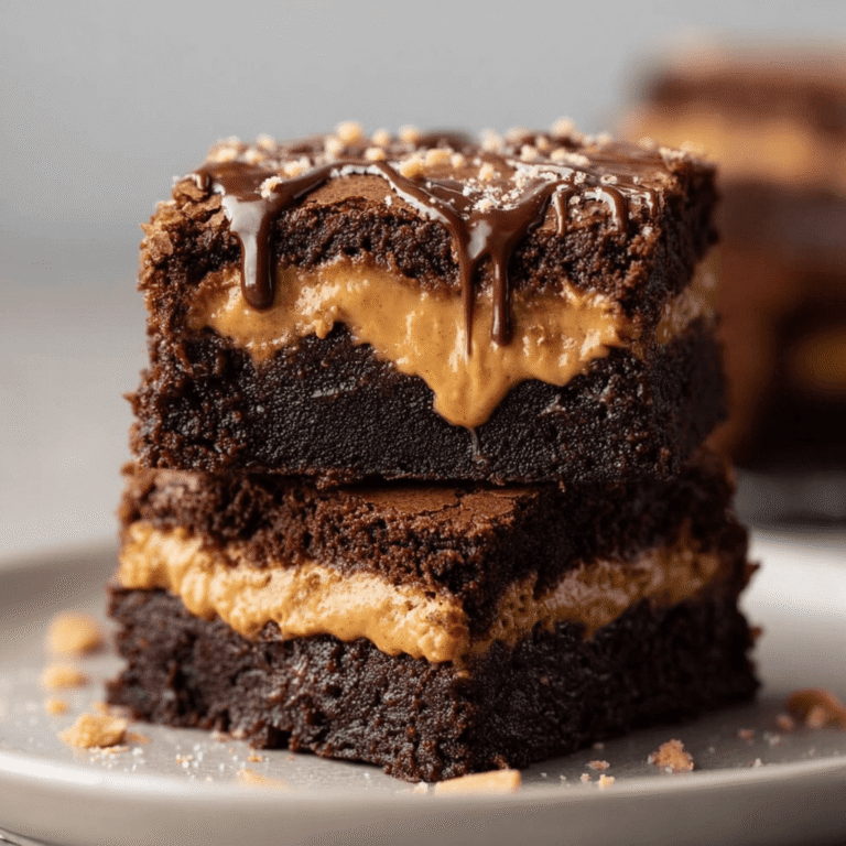 Rich Peanut Butter Stuffed Brownies (A Foolproof Guide)