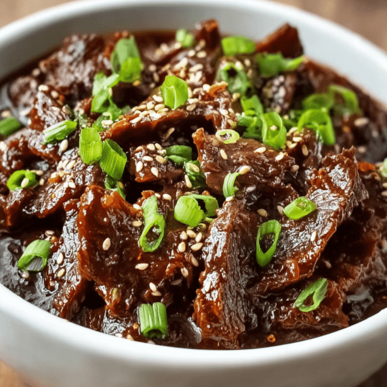 Tender Slow-Cooker Korean Beef (Bulgogi-Style)
