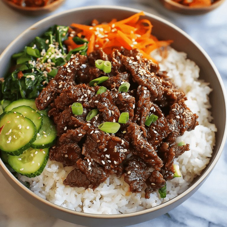 Flavor-Packed Korean BBQ Beef Bowls (Ready in 30 Minutes)