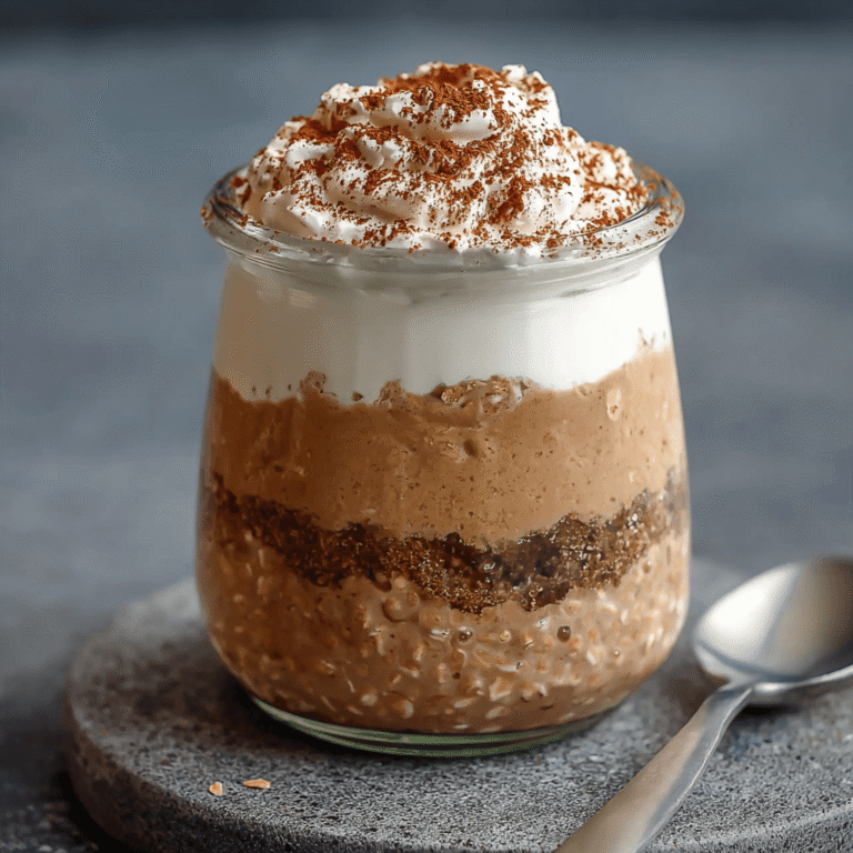 Tiramisu Overnight Oats: Your New Favorite Make-Ahead Breakfast