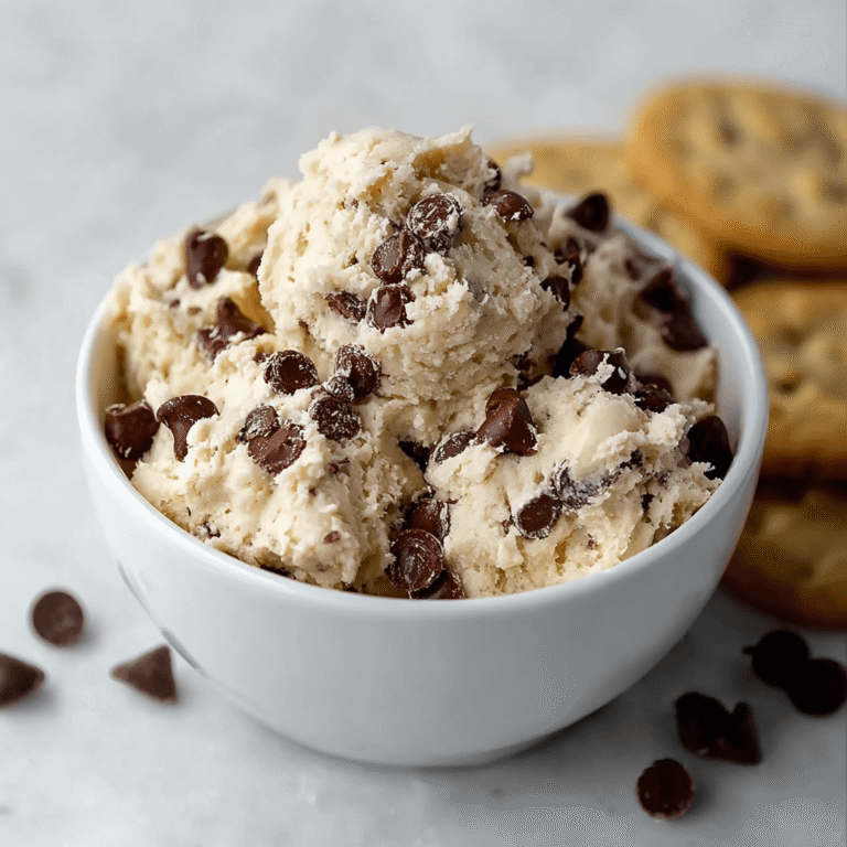 High-Protein Cottage Cheese Cookie Dough (Edible & Ready in 5 Mins)