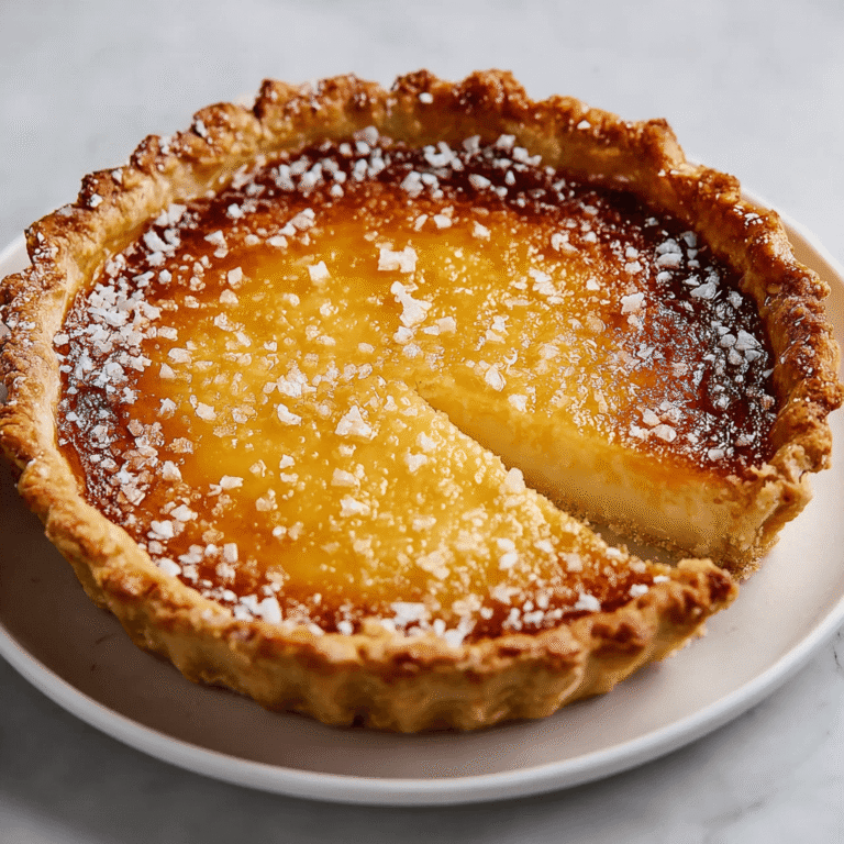 Salted Honey Pie: The Easy Recipe for a Perfect Sweet & Salty Custard