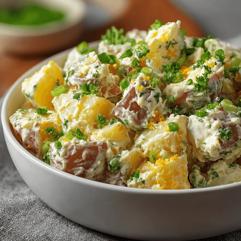 Rich & Creamy Steakhouse Potato Salad