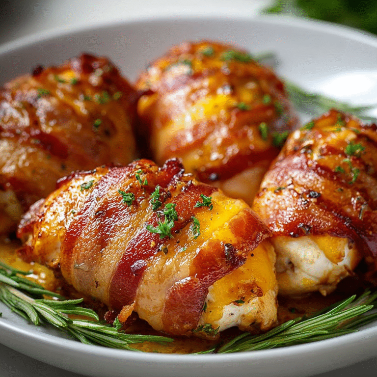 The Best Bacon-Wrapped Chicken (Juicy & Crispy)