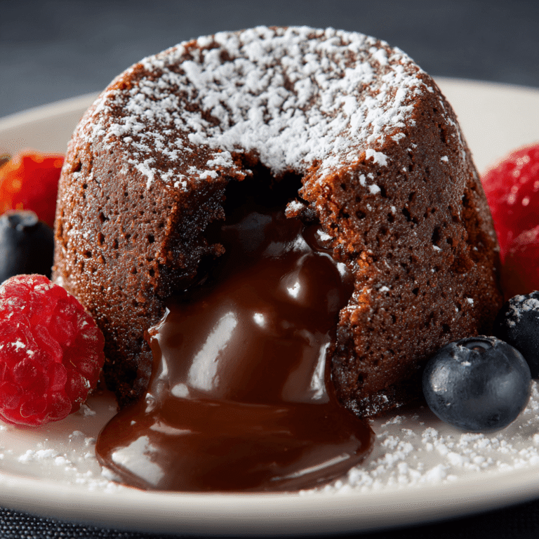 Rich Molten Lava Cakes (Ready in 30 Minutes)