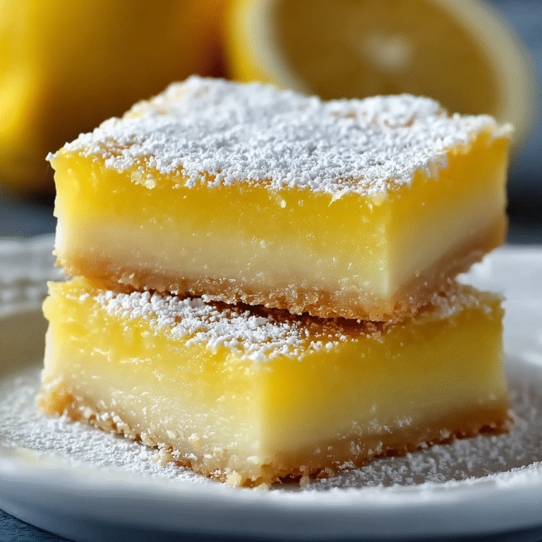 The Best Tangy Lemon Bars with a Buttery Shortbread Crust