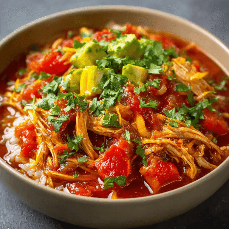 Effortless Slow Cooker Salsa Chicken Bowls
