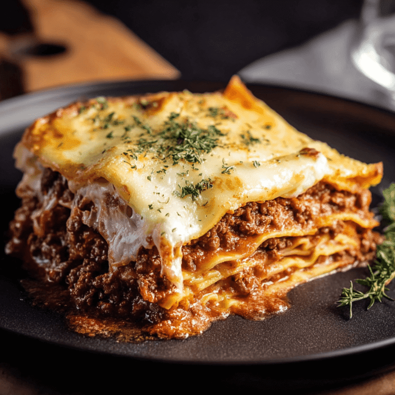 Authentic Lasagnes à la Bolognaise: A Step-by-Step Guide
