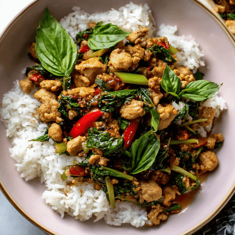 Pad Krapow Gai: The Authentic Thai Basil Chicken Recipe