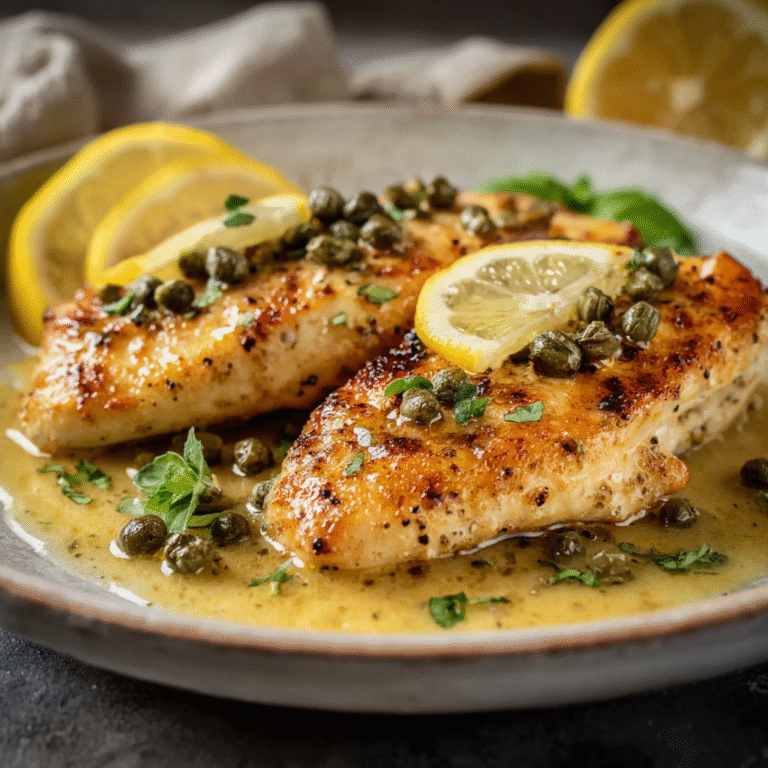 Lemon Butter Chicken Piccata: A Foolproof 30-Minute Recipe