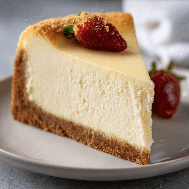 The New York Style Cheesecake Recipe for a Flawless Finish