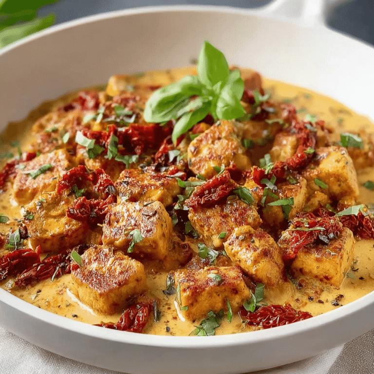 Creamy Sun-Dried Tomato “Marry Me” Tofu