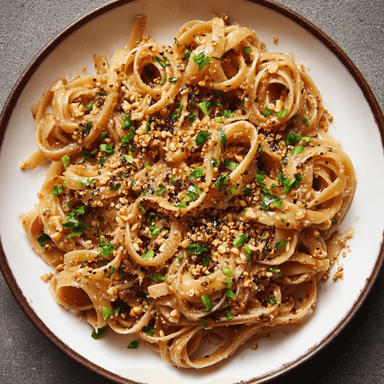 Rich Brown Butter & Miso Pasta (Ready in 20 Minutes)