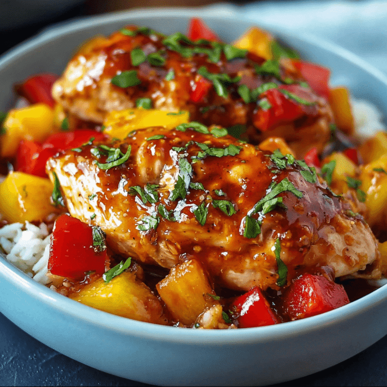 Slow Cooker Hawaiian Chicken: The Effortless Recipe