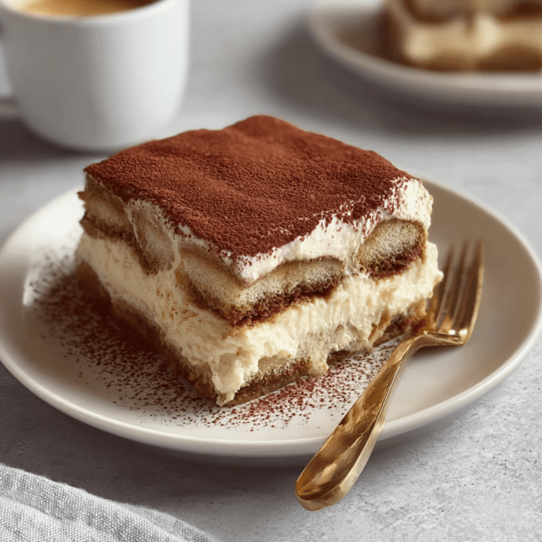 Classic Italian Tiramisu: A Step-by-Step Recipe