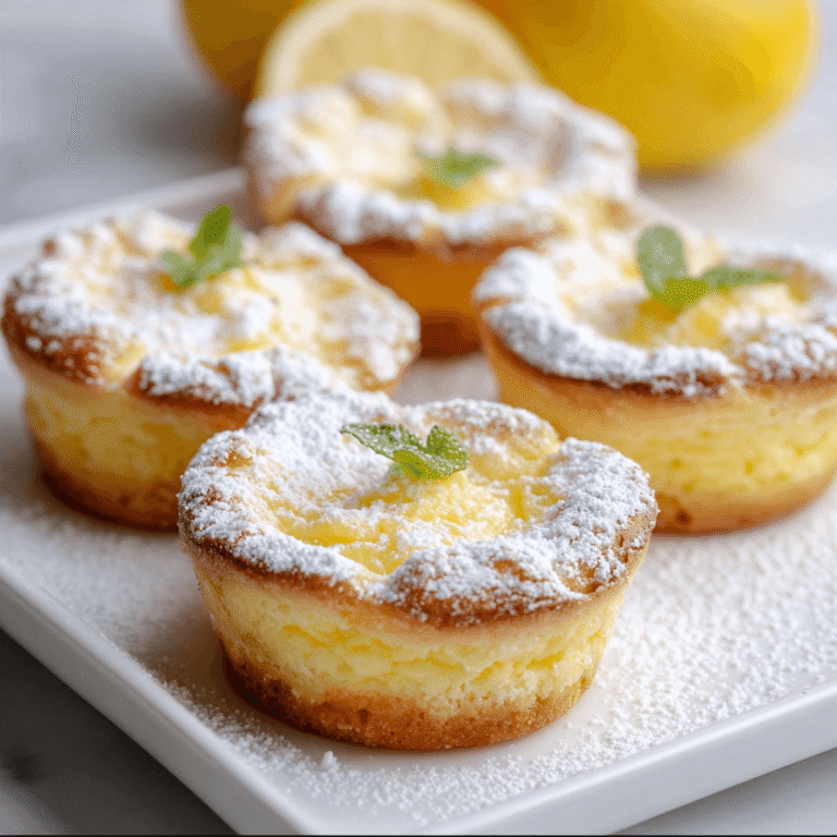 The Magic of Baby Lemon Impossible Pies