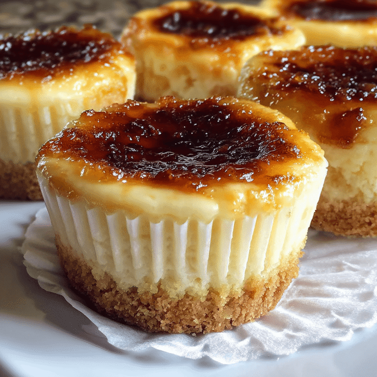 How to Make Perfect Creme Brulee Cheesecake Cupcakes