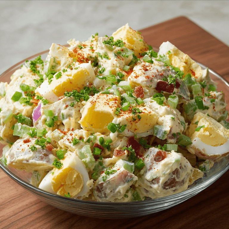 Rich & Creamy Steakhouse Potato Salad Recipe