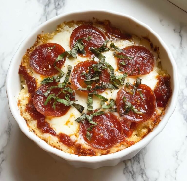 Quick High-Protein Cottage Cheese Pizza Bowl