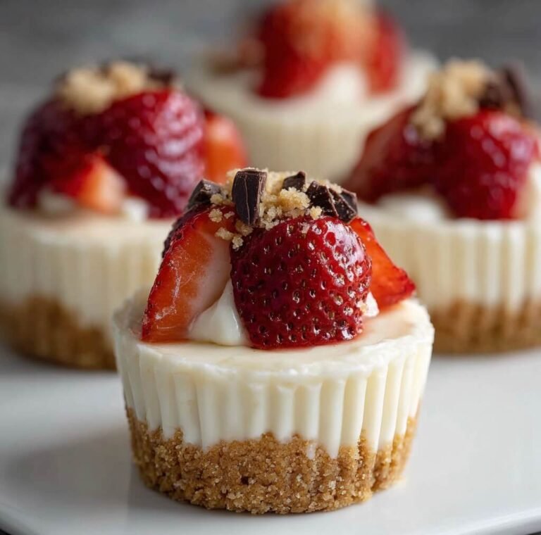 Rich & Creamy No Bake Cheesecake Cups