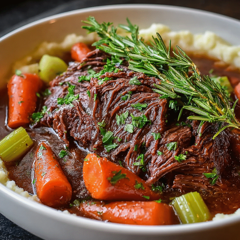 Tender Crock Pot Beef Roast (The Set-It-and-Forget-It Method)