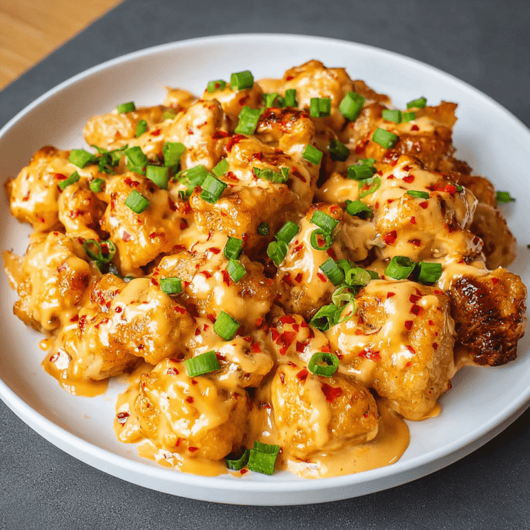 Bang Bang Chicken Bake: A Creamy, Spicy Casserole Recipe