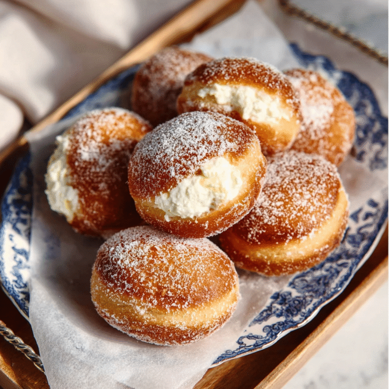 How to Make Bakery-Style Bavarian Cream Donuts