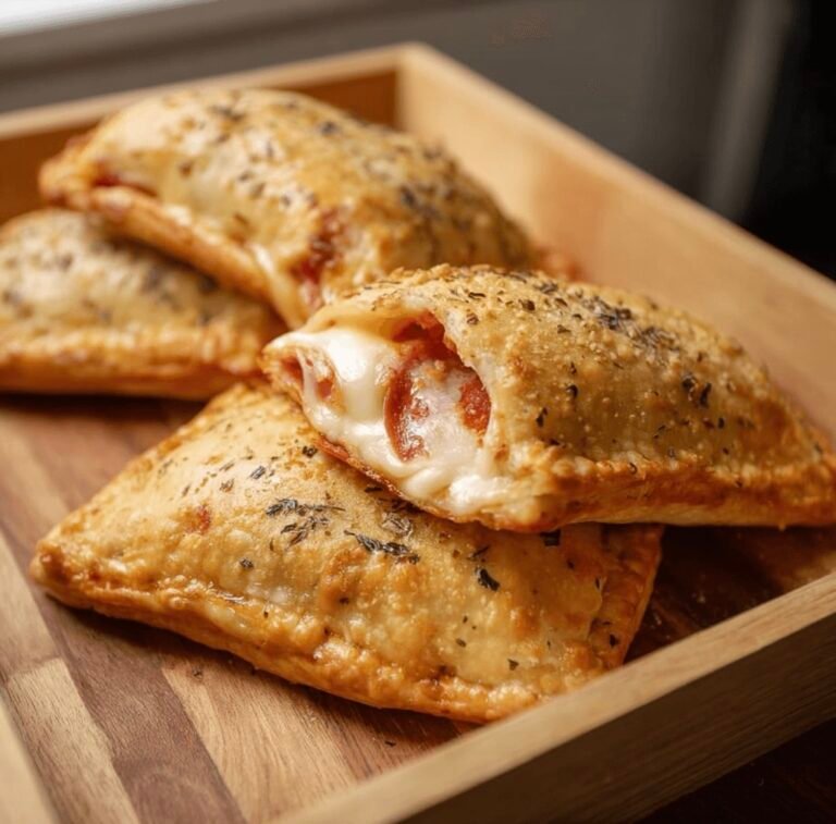 How to Make Homemade Cheesy Pizza Pockets That Melt in Your Mouth