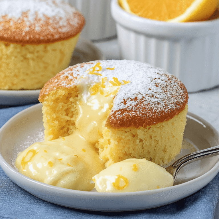 Classic Lemon Pudding Cake Recipe for a Light, Comforting Dessert