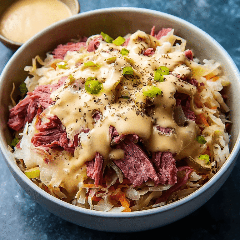 How to Make Reuben in a Bowl: A Low-Carb Twist on a Classic Sandwich