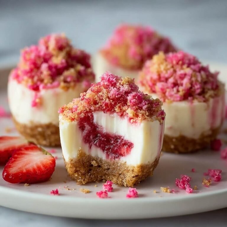 How to Make Strawberry Crunch Cheesecake Bites That Delight Every Time